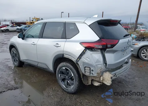 2025 Nissan Rogue Sv Intelligent Awd from USA, damaged, VIN 5N1BT3BB6SC832312